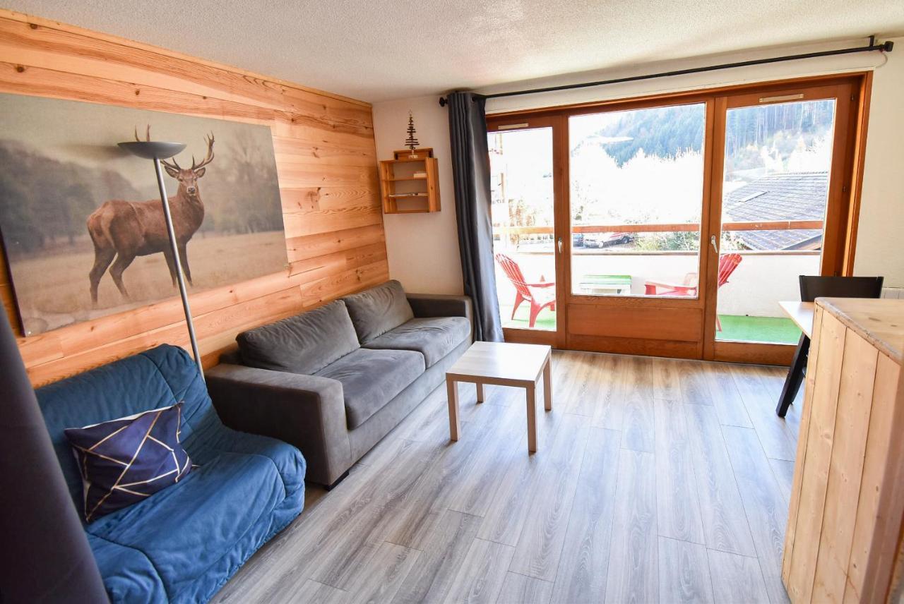 L'Enchalpe, Grand Et Lumineux Studio Avec Coin Montagne 5 Personnes, 60M Des Pistes, Piscine Couverte, Wifi, Grand Balcon Expo Est, Draps Non Compris Saint-Jean-dʼAulps Eksteriør billede